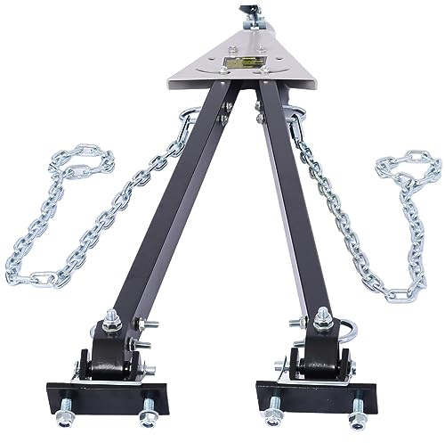 Universal RV & Car Tow Bar - Heavy-Duty, Adjustable, 5000 lbs Capacity, 2-Inch Coupler, Rust-Resistant, for Flat/Dinghy Towing