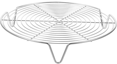 Holibanna Rejilla De Vapor Redonda De Acero Inoxidable Olla Presión Soporte De Patas Para Cocinar Al Vapor y Enfriar Alimentos Casa
