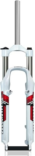 Mtb Fjädringsgaffel 26 Ih Mountain Bike Framgaffel 100 Mm Slaglängd 1 1/8 Rakt Rör Qr 9 Mm Skiva/V Broms Aluminiumlegering Gaffel