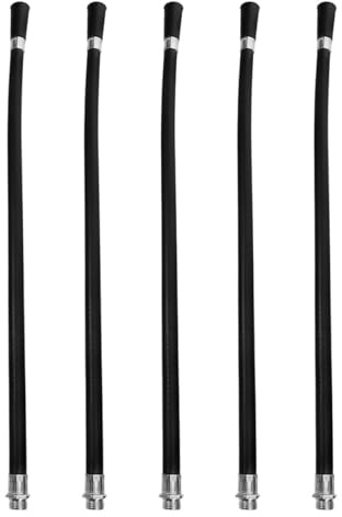 Homoyoyo 5pcs Fire Extinguisher Spray Hose High Temperature Resistant Water Discharge Pipes for Pressure Washer and Fire Safety Extinguishing Nozzle Hoses for Residential and Industrial Use