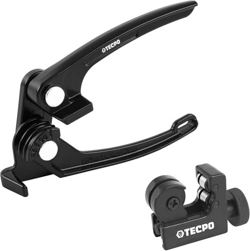 TECPO Rohrbiegezange Bremsleitung biegen + Rohrabschneider 3-16 mm