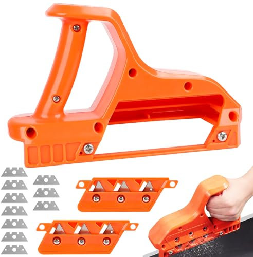 Rabot manuel pour plaques de plâtre avec 45 ° et 60 ° - Outil de coupe rapide pour plaques de plâtre - Pour couper des plaques de plâtre