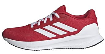 adidas Herren Runfalcon 5 Running Shoes Laufschuhe, Better Scarlet/Cloud White/Core Black, 43 1/3 EU