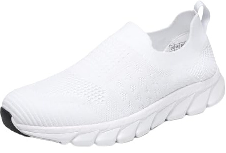 Scarpe Ortopediche Donna Sanitarie Chiuse Slip on da Corsa Traspiranti Comode Outdoor Sneaker Ortopedico da Lavoro con Plantare Estraibile Basse Sneakers Senza Lacci Respirabile Basket