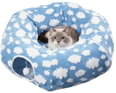 Genérico de - Refugio Interior Lavable para Mascotas | Cueva de Juego Desmontable, Cama para Gatos, Espacio para Dormir para Mascotas, diseño de área de Descanso cálida para Gatitos, Cachorros