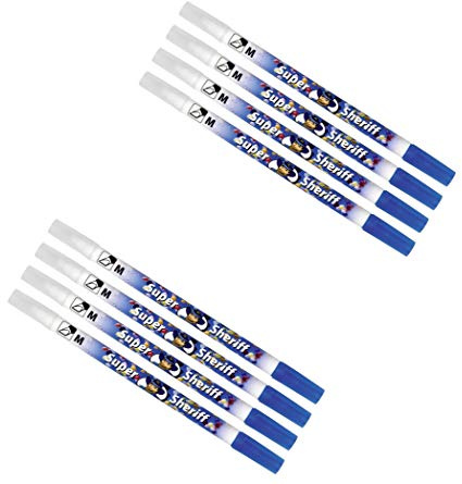 Pelikan 258M/2/B Super-Sheriff Effaceur d'encre Pointe M Multicolore, M, 1