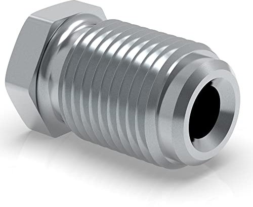 10x Verschraubung M12 x 1 für Bremsleitung 4,75 mm Bördel F Typ B 5,0 Profi Verbinder DIN/ISO 1651 konform