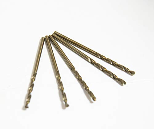 STROTON Brocas de M42 8% Cobalto para Acero Inoxidable y Metal (3,0mm x 5piezas)
