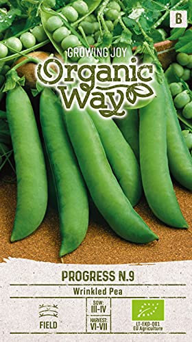 Organic Way | POIS RIDÉ PROGRESS N.9 des graines | Graines de légumes | 1 Paquet