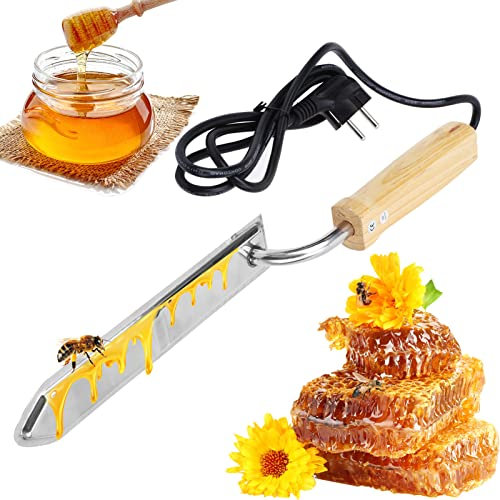 Elektrischer Heizungs-Honigschaber, Honig-Schneidewerkzeuge Imkerei-Ausrüstung Original-Entdeckelungsmesser heizt schnell Schneide-Extraktor auf