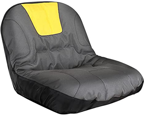 ERZU Coprisedile universale da 31/36 cm – Coprisedile imbottito Oxford 600D impermeabile, traspirante, per carrelli elevatori pesanti e veicoli agricoli, 31,8 x 35,6 cm