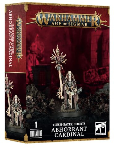 Warhammer Age of Sigmar - Flesh-Eater Courts - ABHORRANT Cardinal, Black