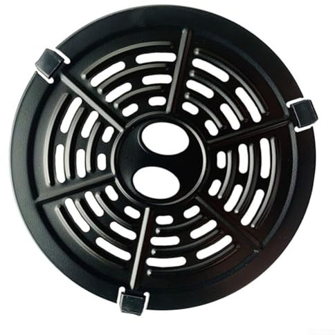 Jotekonoby Placa de parrilla de acero inoxidable 304 para modelos redondos de 2 cuartos compatible con Dash Bella Gowise USA PowerXL Elite Gourmet 2.1QT