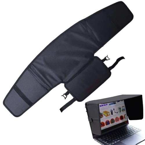 Laptop Solskydd Vikbart Privatskydd För Dator Med | Utomhus Dator Solskydd För Män Kvinnor Flickor Ungdomar Tonåringar Utomhus Arbete Camping Picknick Trädgård Bakgård Trädgård