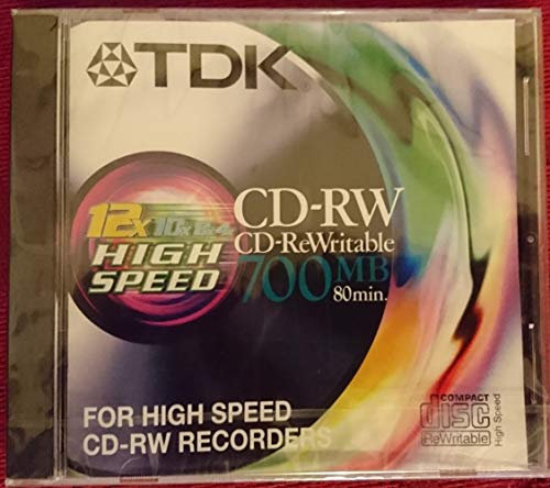TDK CD-RW700 CDRW 700MB