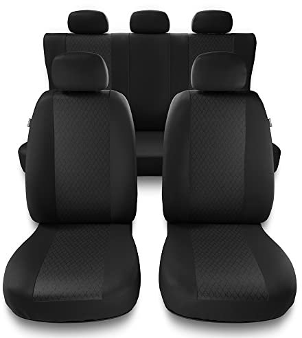 Mossa - Universal Sitzbezüge Auto kompatibel mit Renault Clio II, III, IV (1990-2019) - Autositzbezüge Schonbezüge für Autositze - PF-G