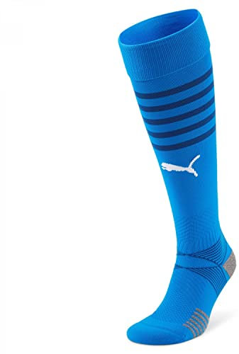 PUMA TeamFINAL Stutzen blau/weiß, 31-34 EU - 1 UK