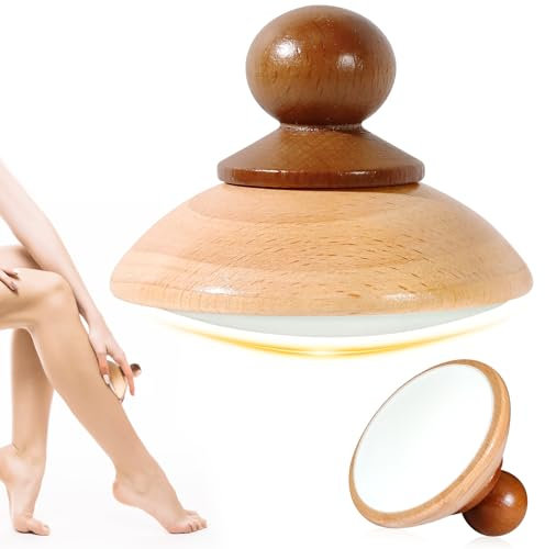 Holz Nano Crystal Haarentferner Magischer Nano Haarentferner Stein Haarentfernung Ohne Rasieren Haarentfernungskristall Depilator Damen für Arme, Beine, Rücken, Knie und Knöchelbereich (Buche)