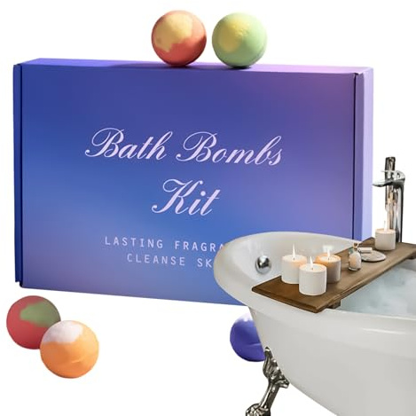 Bola De Ducha, 24 Piezas de Burbujas de Ducha Corporal, Conjunto De Burbujas De Baño Nutritivas, Para Uso En Bañera Aseo Viaje Camping Hogar Vacaciones Y Spa