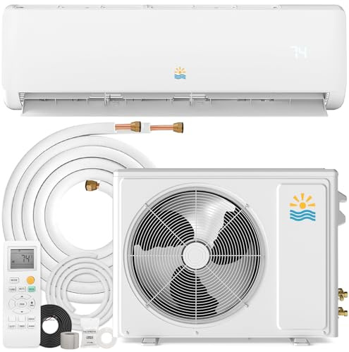 Oylus 9000 BTU Mini Split AC/Heating System, Mini Split Air Conditioner