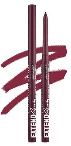 Eyeliner Vattentät – Bordeaux crème eyelinerpenna – Hållbar och fläckbeständig – Matt roterande penna – Vinröd ögonskugga-penna – Högpigmenterad ögonskugga-stift