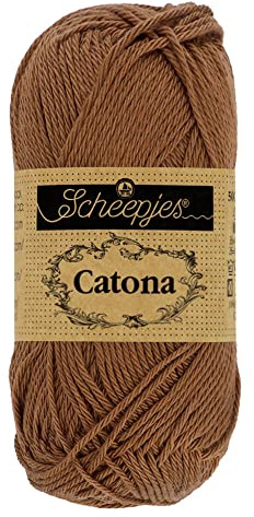 Scheepjes - Scheepjes Catona 157 Root Beer Yarn - 1x25g