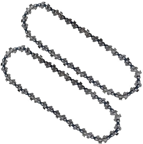 Opuladuo 2PC 6 inch Chainsaw Chain for KOBALT KMCS 1024A-03 / KMCS 1024B-03 Chain Saw