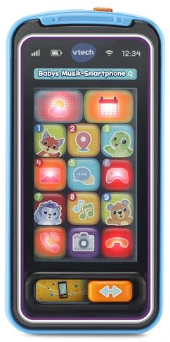 VTech Babys Musik-Smartphone - Spielzeughandy mit Musik und Tasten - Für Kinder von 1 - 3 Jahren