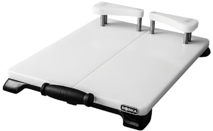 BOSKA Cheese-O-Matic® – Trancheuse à Fromage Professionnelle – Pour Meules de 8 à 16 kg – Avec Fil de Coupe Ultra-Résistant – Design Aluminium – Collection 1896