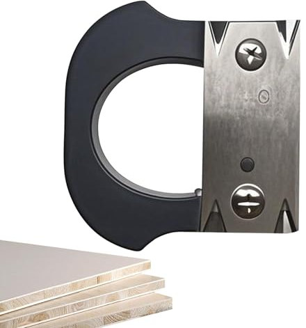 Rifilatore per Bordo - Pialla Angoli per Bordi | Rifinitura Di Precisione Con Manico Antiscivolo, Pialla Angoli E Taglierino In Acciaio Inox Per PVC E ABS