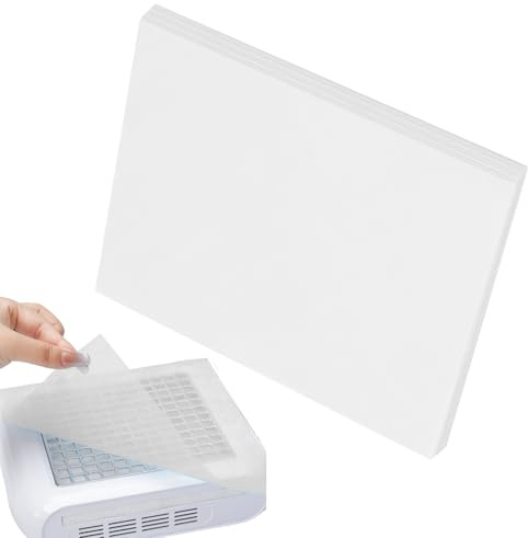 Filtre de Collecteur de Poussière pour Ongles, Collecteur de Poussière pour Ongles 100 Pièces, Papier Collecteur Pour Pratique Femmes Maison Salon Formation