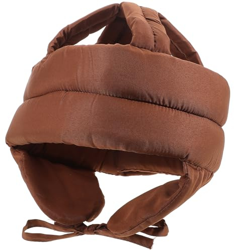 Angoily Sombrero Protector para Personas Mayores Ajustable Ligero Anticaídas con Almohadilla Protección Auditiva para Uso Diario