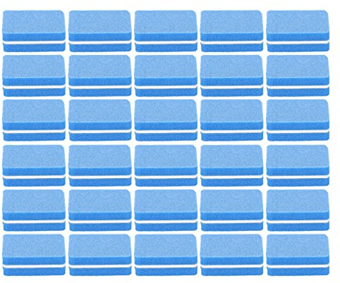 Blocco tampone per unghie professionale 30 pezzi Blocco levigante per lucidatura unghie di qualità professionale per manicure pedicure Uso domestico Strumento per nail art (Blu)