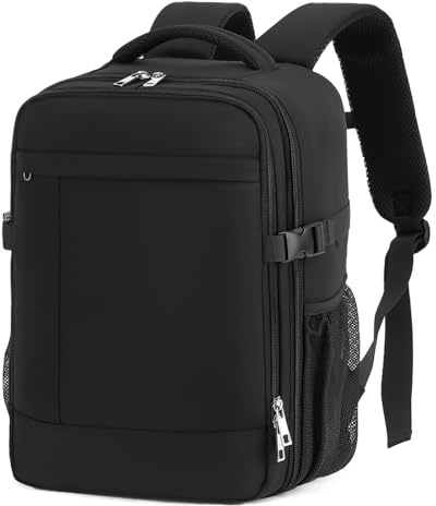 Lossga Small Cabin Bags 40x30x15 Underseat for British Airways Jet2 Ryanair | Travel Backpack Cabin Size 18L Rucksack for Plane Hand Luggage Carry on Bag