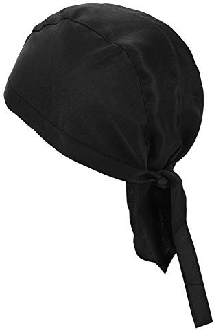 IBLUELOVER Bandana Cap Herren Damen Kochmütze Atmungsaktiv Arbeitshut Outdoor Sport Kopftuch Fahrrad Mütze Baumwolle Kopfbedeckung Turbante Hotel Restaurant Chefs Hut Unisex Piratenhut