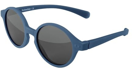 Bubadee Lunette de Soleil Enfant 2-5 ans - Lunette Soleil Enfant Polarisées - Protection UV 100% - Lunette Soleil Bebe Garçon & Fille - Design Stylé - Confort Sans Pression