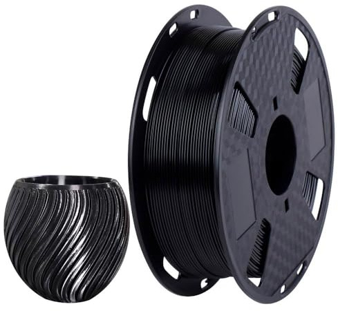 PETG filament svart 3D-tryckmaterial