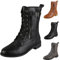 Generisch outlet angebote Winterstiefel Damen Herren Reißverschluss Trendy Vintage Kurze Reitstiefel Unisex Flach Rutschfeste warehouse deal outlet angebote