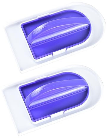 PEPLAYTAL 2Pezzi Raschietto Per Torta Strumento Decorazione Per Fondant Smoother Accessorio Per Cake Design