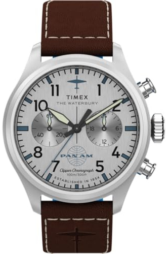 Timex Men's Chronograph Quartz Watch Waterbury X Pan Am