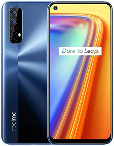 realme 7 - Smartphone Débloqué 4G (Ecran : 6,5 - 64 Go/6 Go RAM - Double Sim - Android 10.0) Mist Blue