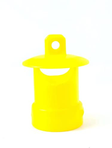 tappi trappola per insetti volanti gialli TAPPO GIALLO tappo trappola fai da te cappellotti gialli per bottiglie trappole per insetti della frutta tappi per catturare insetti (5 pezzi)
