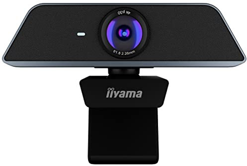iiyama UC CAM120UL-1 Konferenz-Webcam - 4K,8MP, 120° FoV, Auto-Framing, 30fps