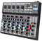 Audio Mixer Channel, Sounds Mixer for Streaming. Mixing Board Console With DJ Mixer 7 Channel, Usb Audio Interface and 48V Phantom Power Mixer, DJ Studio Sound Board with FX Reverb Delay Effect.