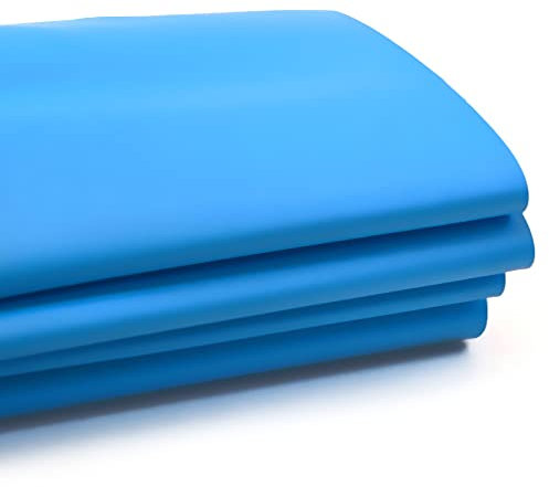 Premium Poolfolie für Ovalpool, 800 cm x 400 cm x 120 cm, Stärke: 0,6 mm, blau, Einhängebiese