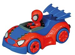 Carrera FIRST 20065032 Spidey & His Amazing Friends - Spidey Slot Car, With Original Marvel License, Suitable For Ages 3 Years+