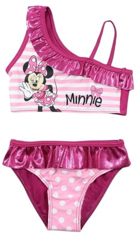 Disney Maillot de Bain Paw Patrol. Juego de Camisa para Nadar, Rosa, 3 años para Niñas