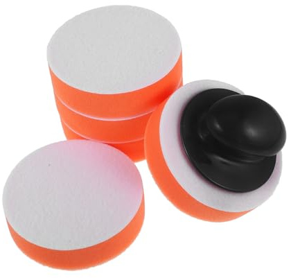 OUNONA Kit De Polissage Avec Cire Applicateur Éponge Tampons De Lustrage Pour Voiture Polissage Manuel