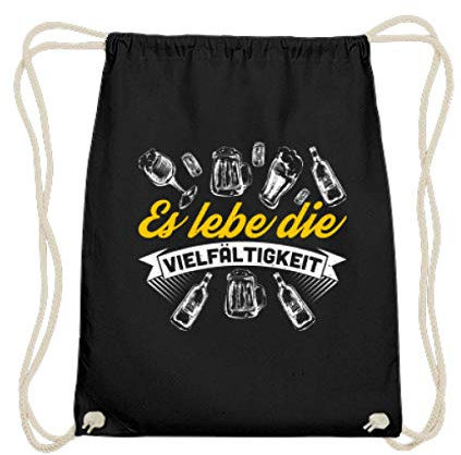 Chorchester Ideal para los amantes de la cerveza de pils y trigo – bolsa de algodón, Negro , 37cm-46cm