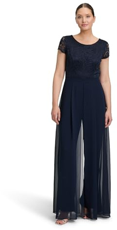 Vera Mont Damen Jumpsuit kurzarm 46, Night Sky
